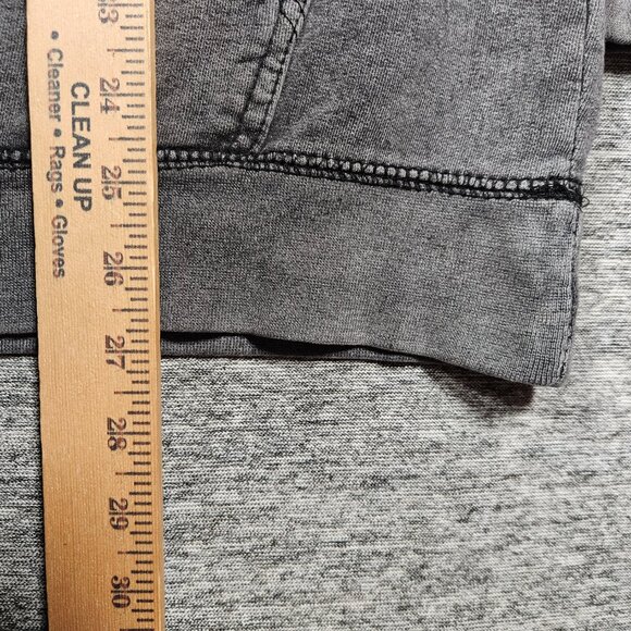 TikTok Creator Gray Acid Wash Pullover Hoodie Lane Seven Adult Large Cotton - Picture 10 of 11